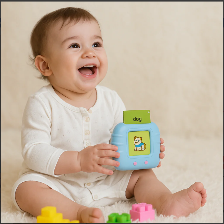 PlayWale Educational Learning Talking Flash Cards - 112 double-sided cards