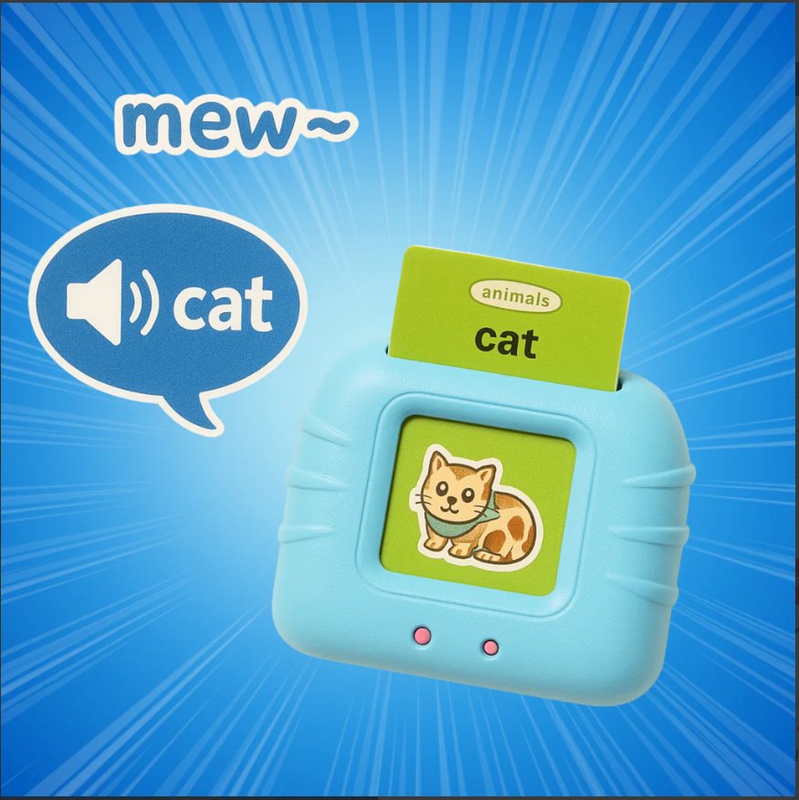 PlayWale Educational Learning Talking Flash Cards - 112 double-sided cards